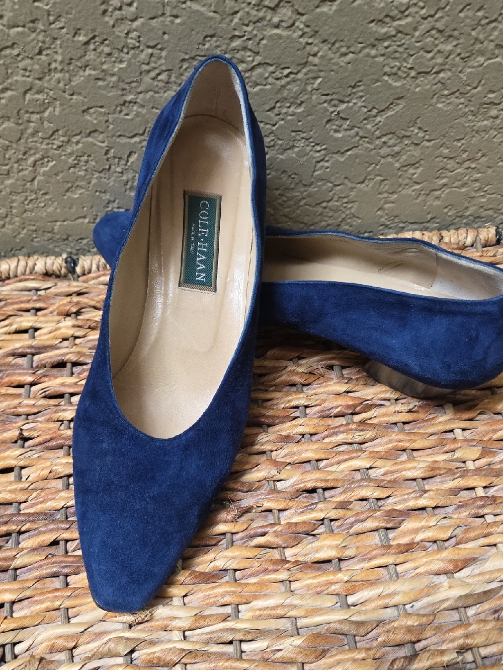 Cole Haan Suede Heels Shoes Size 9.5